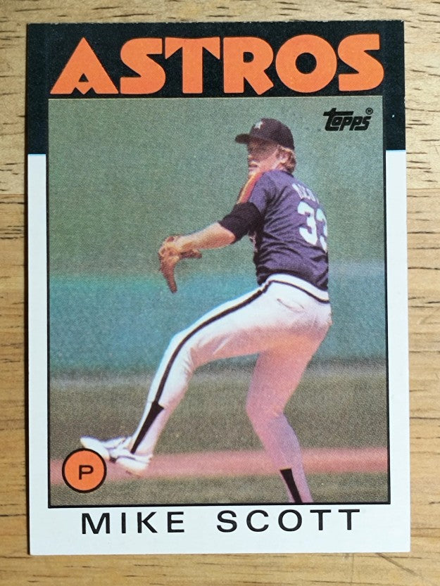 1986 Topps #268 Mike Scott