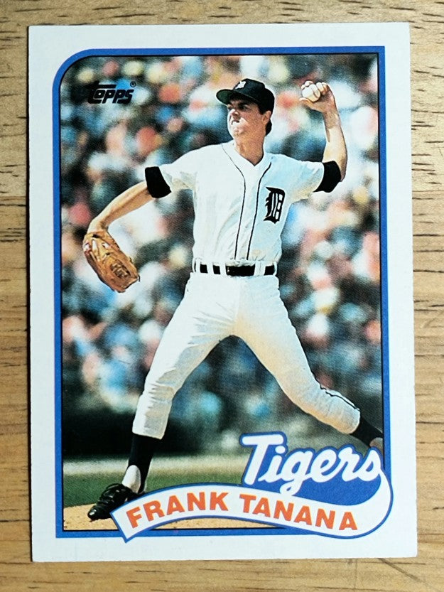 1989 Topps #603 Frank Tanana
