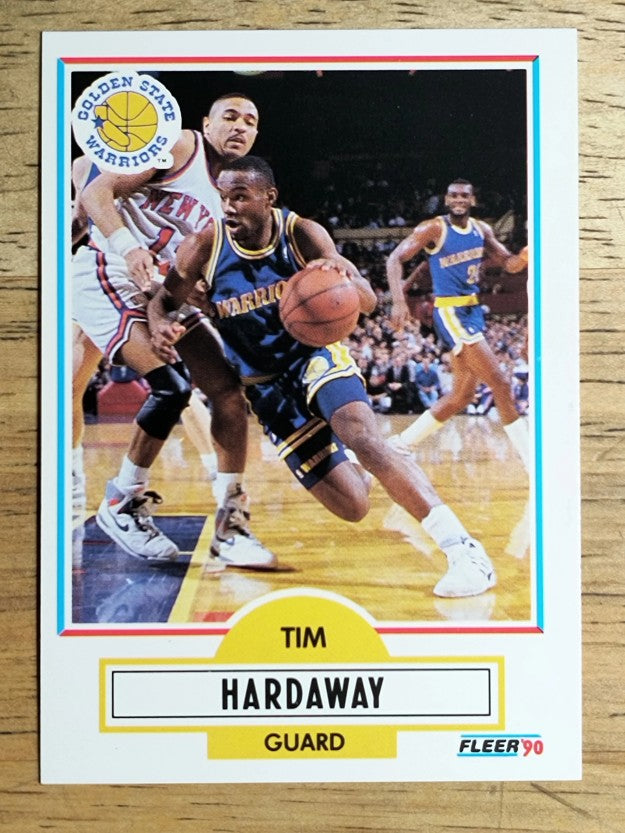 1990-91 Fleer #63 Tim Hardaway RC (NM)