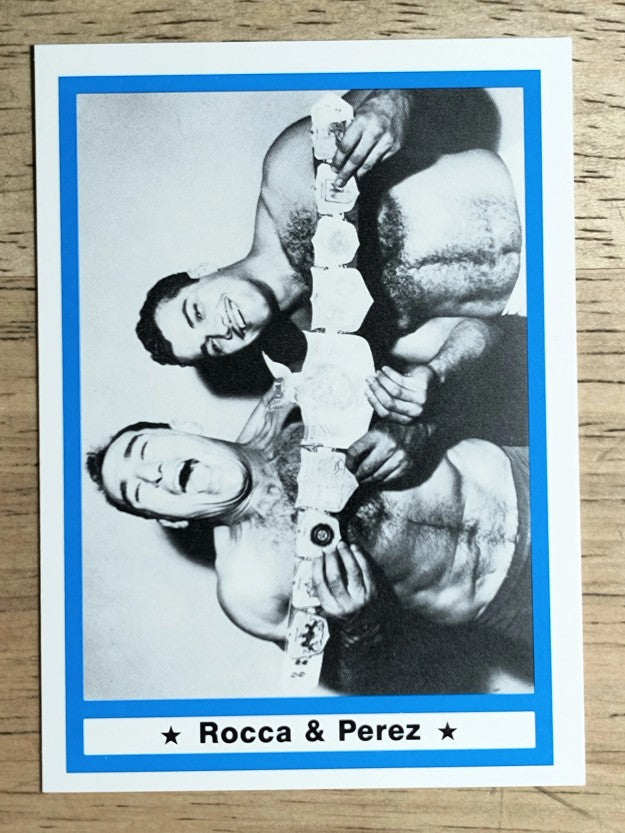 1991 Imagine Wrestling Legends #29 Rocca & Perez