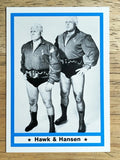 1991 Imagine Wrestling Legends #56 Hawk & Hansen (NM)
