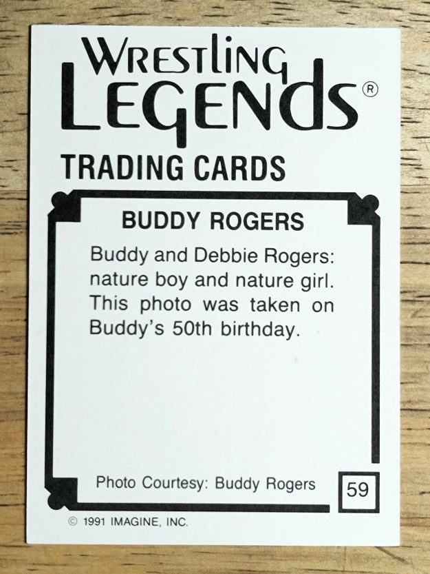 1991 Imagine Wrestling Legends #59 Buddy Rogers (NM)