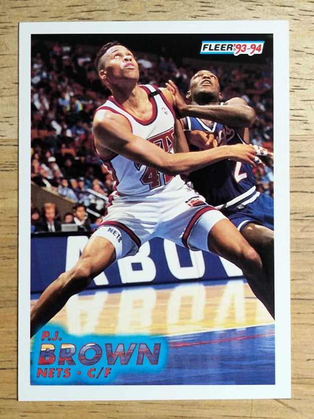 1993-94 Fleer #332 P.J. Brown RC