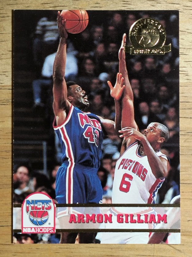 1993-94 Hoops Fifth Anniversary Gold #371 Armon Gilliam