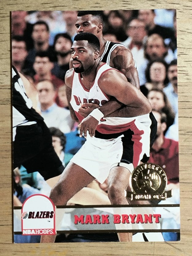 1993-94 Hoops Fifth Anniversary Gold #395 Mark Bryant