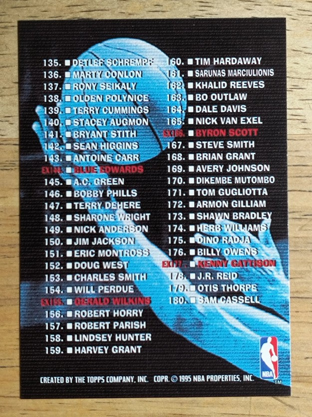 1995-96 Stadium Club Checklists Series 1 #NNO 91-180