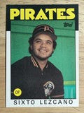 1986 Topps #278 Sixto Lezcano