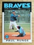 1986 Topps #409 Paul Runge RC