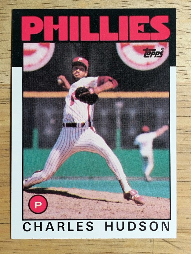1986 Topps #792 Charles Hudson