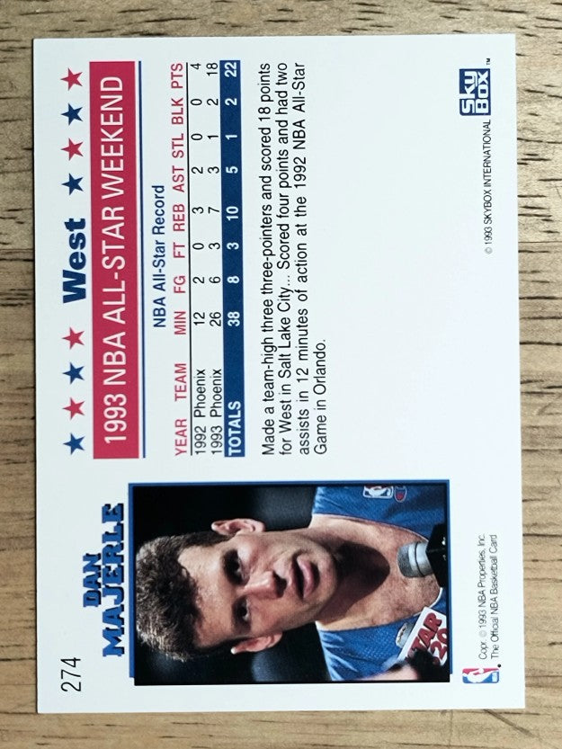 1993-94 Hoops #274 Dan Majerle AS