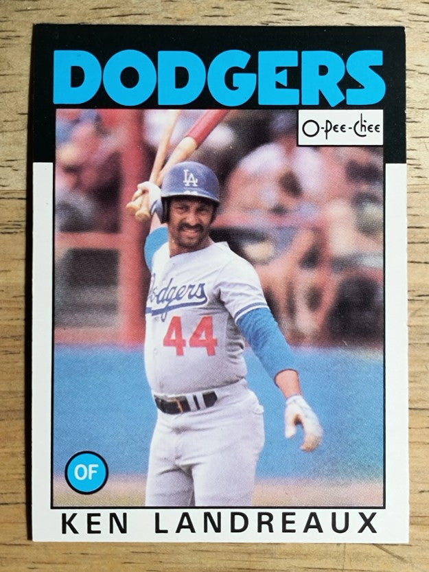 1986 O-Pee-Chee #2 Ken Landreaux