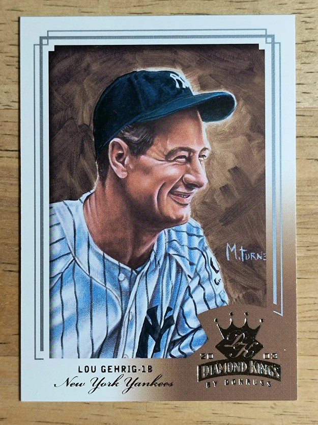 2003 Diamond Kings #162 Lou Gehrig RET