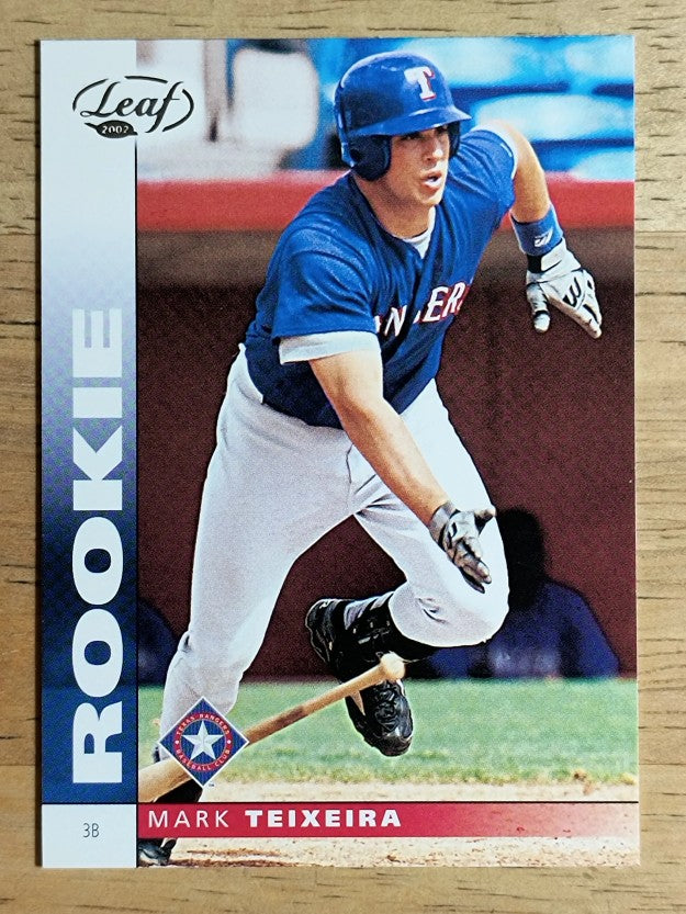 2002 Leaf #179 Mark Teixeira ROO (EXMT)