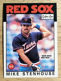 1986 O-Pee-Chee #17 Mike Stenhouse