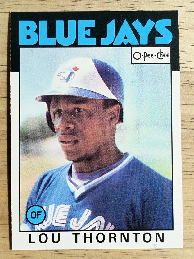 1986 O-Pee-Chee #18 Lou Thornton