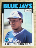 1986 O-Pee-Chee #18 Lou Thornton