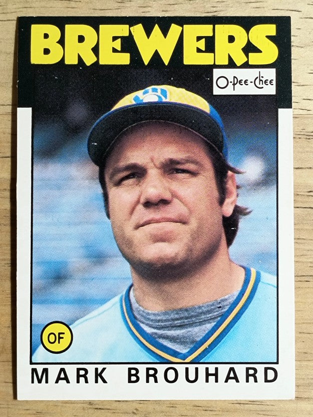 1986 O-Pee-Chee #21 Mark Brouhard