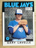 1986 O-Pee-Chee #22 Gary Lavelle