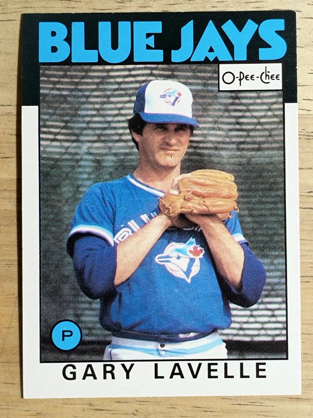 1986 O-Pee-Chee #22 Gary Lavelle
