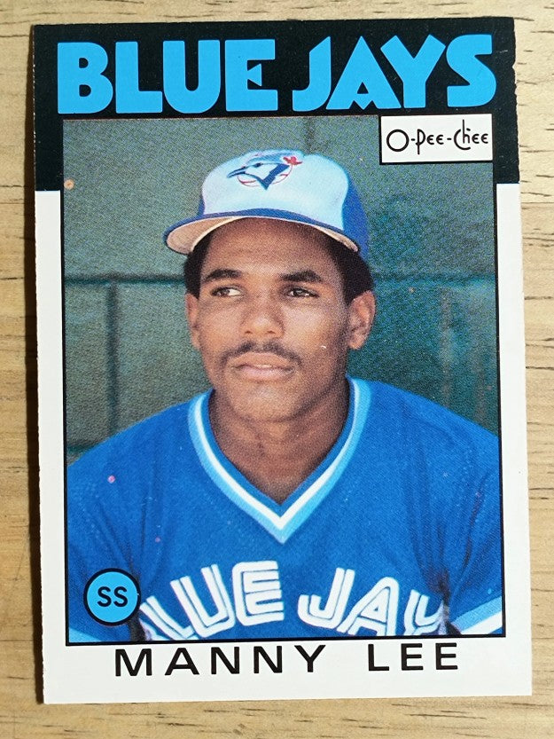 1986 O-Pee-Chee #23 Manny Lee