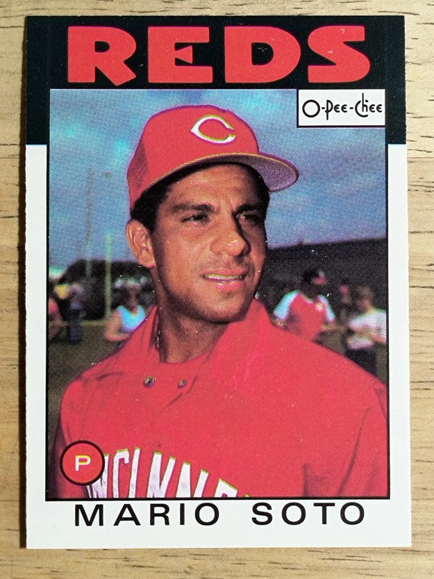1986 O-Pee-Chee #28 Mario Soto