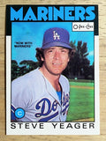 1986 O-Pee-Chee #32 Steve Yeager