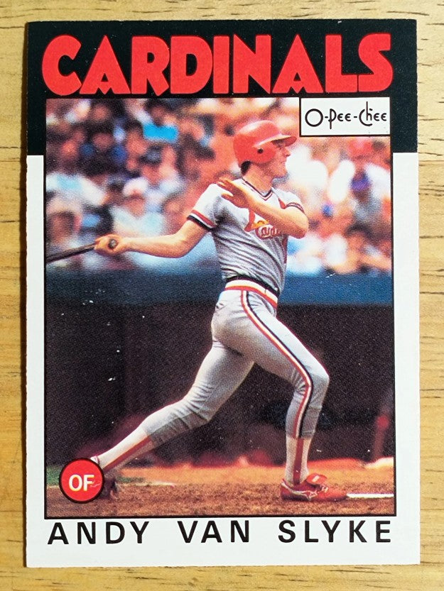 1986 O-Pee-Chee #33 Andy Van Slyke