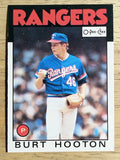 1986 O-Pee-Chee #36 Burt Hooton