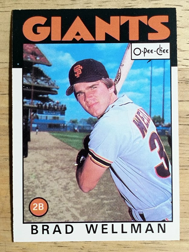 1986 O-Pee-Chee #41 Brad Wellman