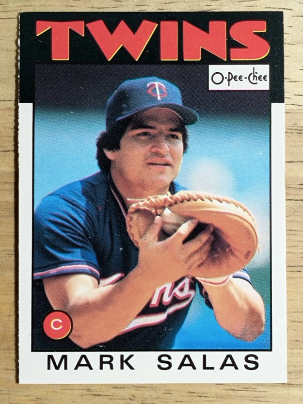 1986 O-Pee-Chee #43 Mark Salas