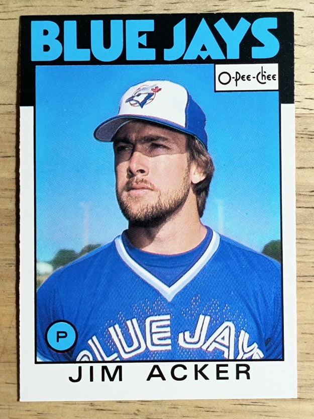 1986 O-Pee-Chee #46 Jim Acker