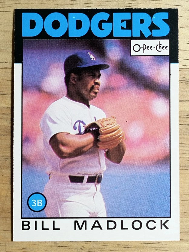1986 O-Pee-Chee #47 Bill Madlock