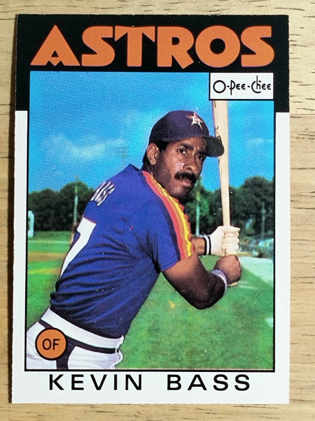 1986 O-Pee-Chee #52 Kevin Bass