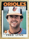 1986 O-Pee-Chee #55 Fred Lynn