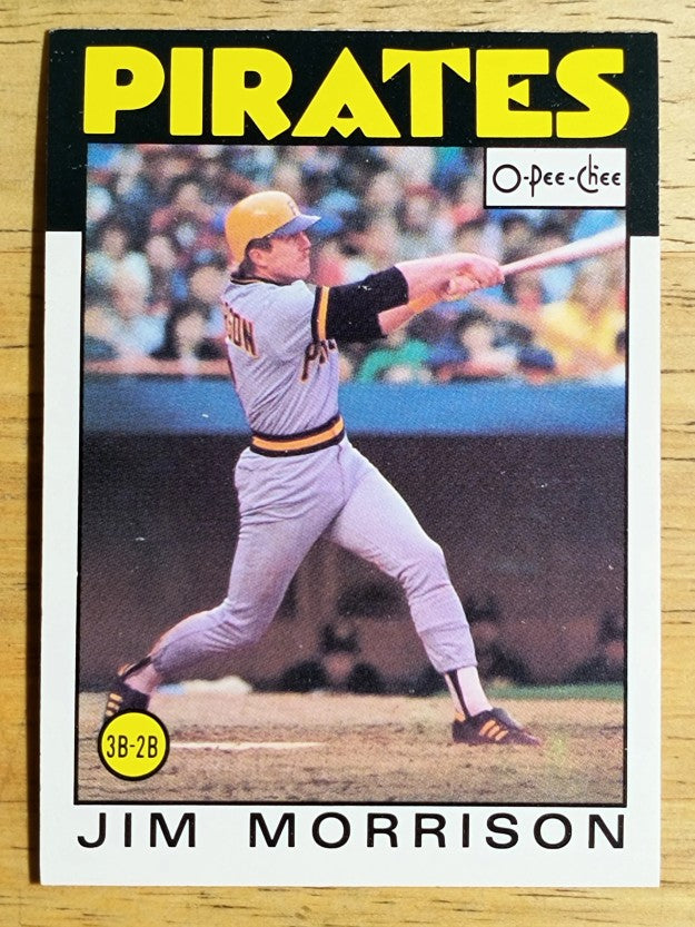 1986 O-Pee-Chee #56 Jim Morrison