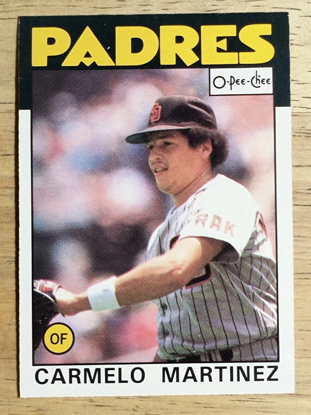 1986 O-Pee-Chee #67 Carmelo Martinez
