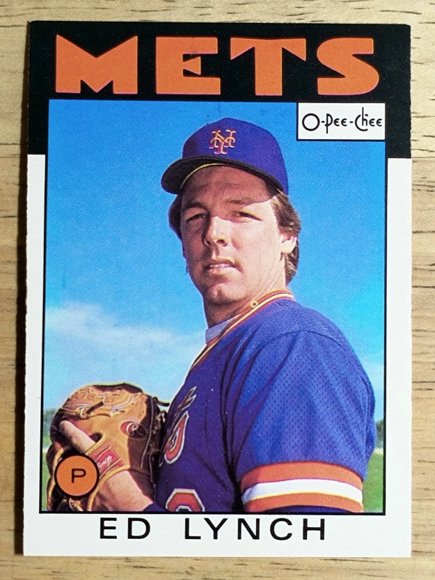 1986 O-Pee-Chee #68 Ed Lynch