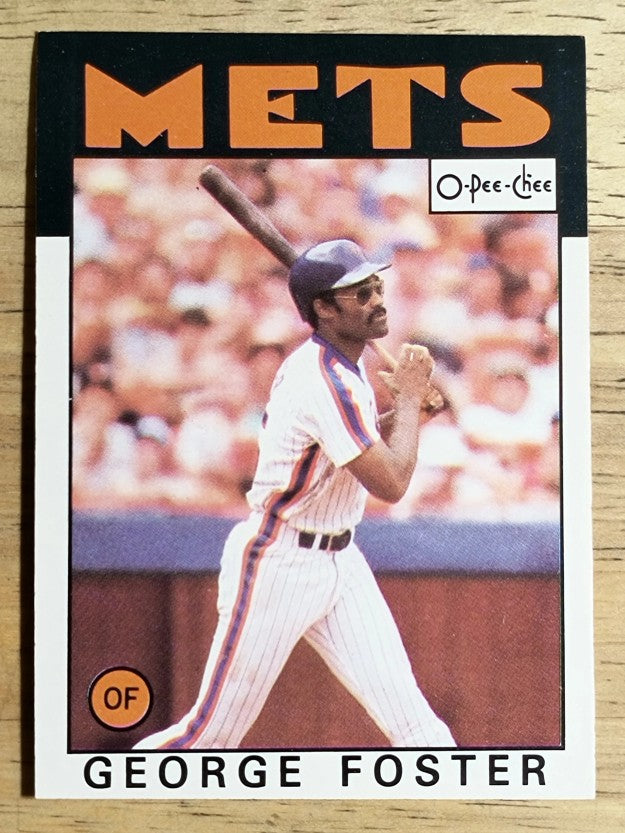 1986 O-Pee-Chee #69 George Foster