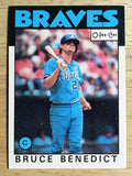 1986 O-Pee-Chee #78 Bruce Benedict