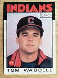 1986 O-Pee-Chee #86 Tom Waddell