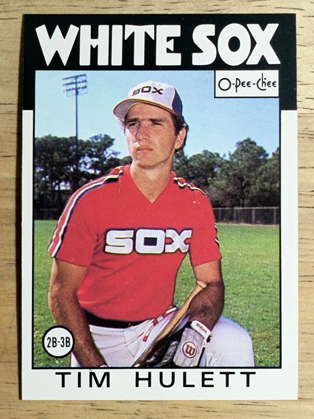 1986 O-Pee-Chee #87 Tim Hulett