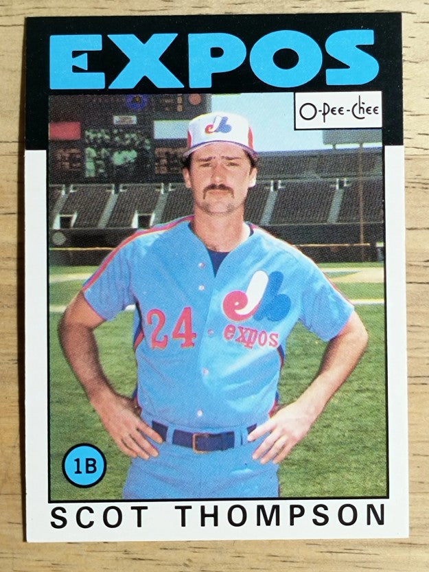 1986 O-Pee-Chee #93 Scot Thompson