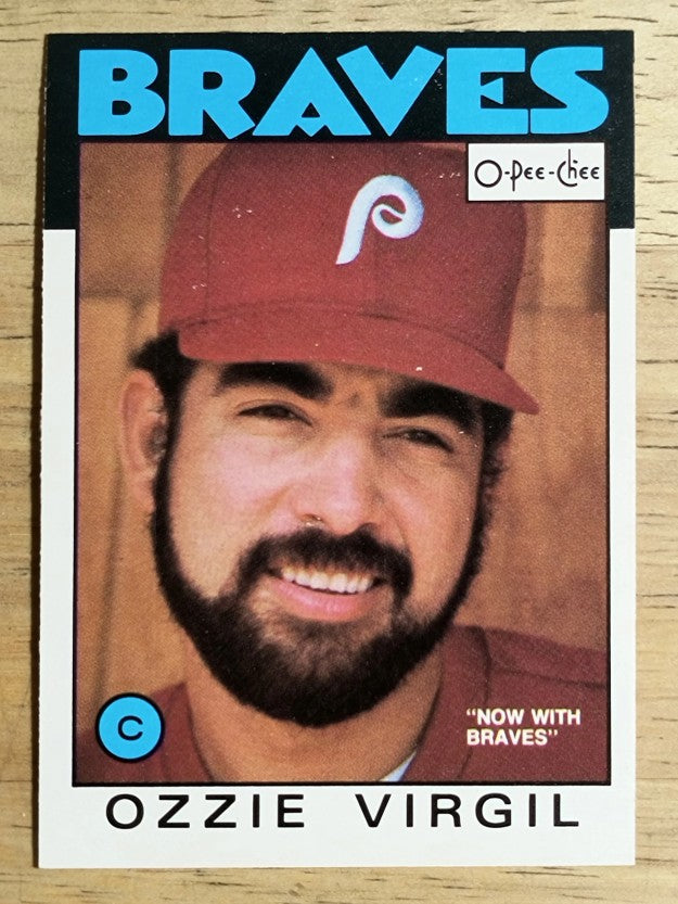 1986 O-Pee-Chee #95 Ozzie Virgil