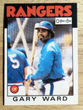 1986 O-Pee-Chee #105 Gary Ward