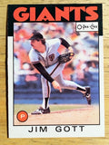 1986 O-Pee-Chee #106 Jim Gott