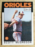 1986 O-Pee-Chee #110 Scott McGregor