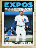 1986 O-Pee-Chee #113 U.L. Washington
