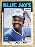 1986 O-Pee-Chee #114 Al Oliver