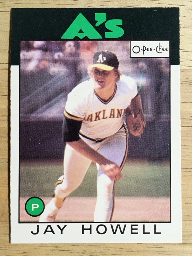 1986 O-Pee-Chee #115 Jay Howell