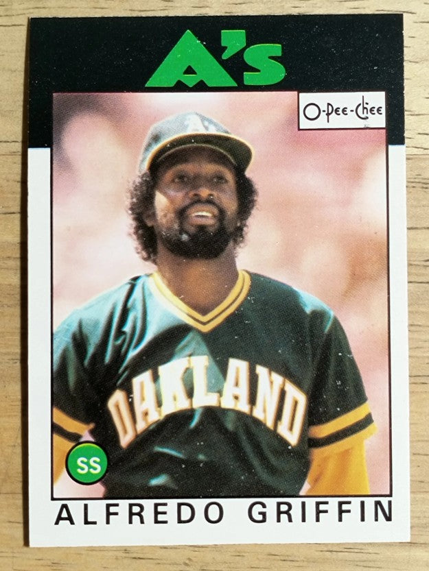 1986 O-Pee-Chee #121 Alfredo Griffin
